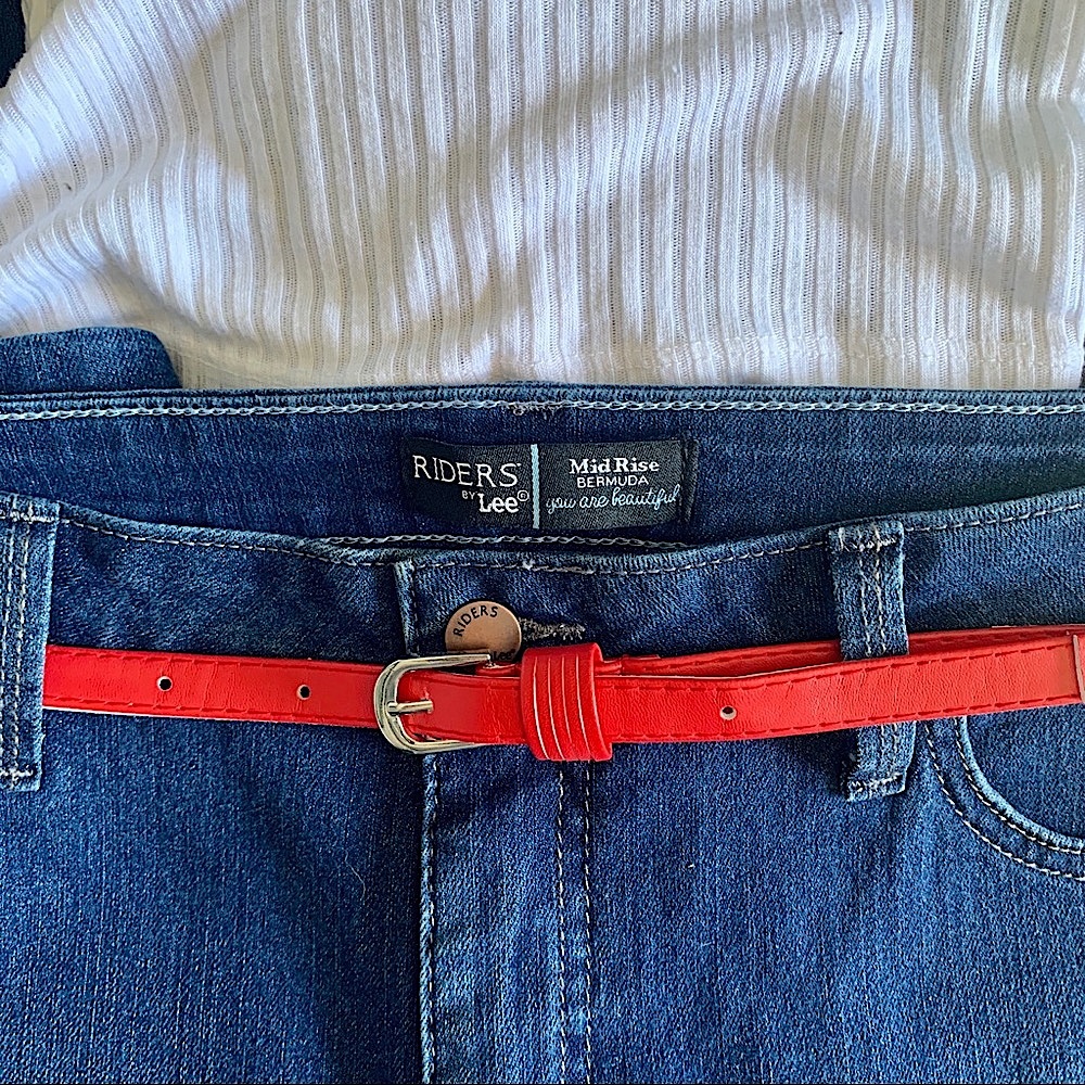 youarebeautiful Riders midi Denim Shorts